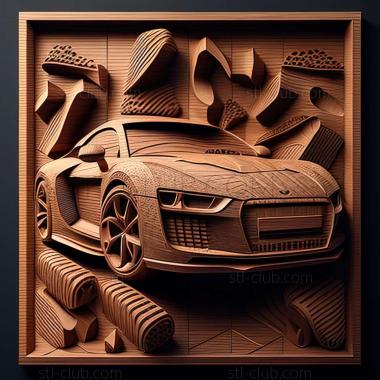 3D модель Audi R8 (STL)